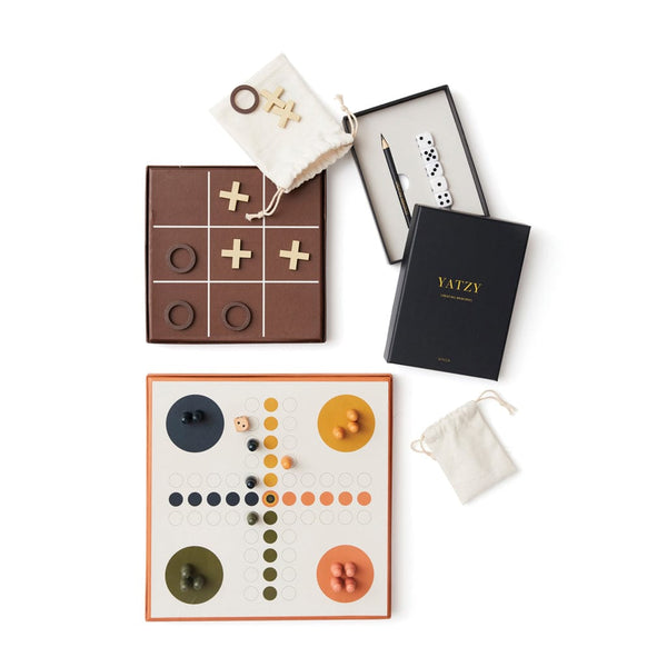 Gioco da tavolo VINGA Criss-cross coffee bianco - personalizzabile con logo