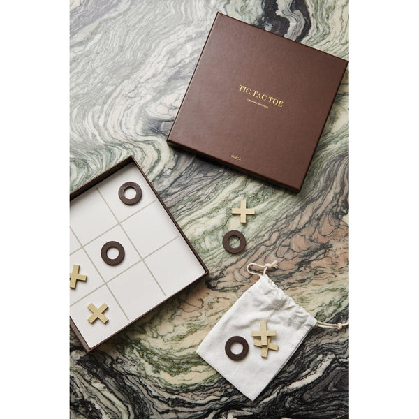 Gioco da tavolo VINGA Criss-cross coffee bianco - personalizzabile con logo