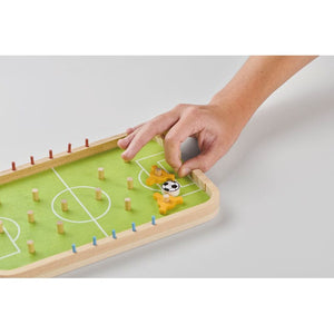 Gioco del calcio in legno natural - personalizzabile con logo