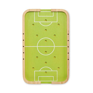 Gioco del calcio in legno natural - personalizzabile con logo
