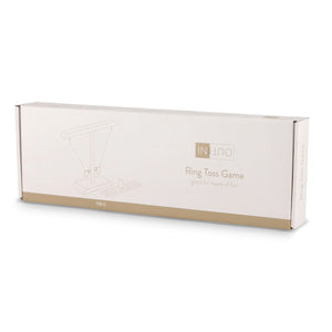 Gioco del lancio dell'anello InSideOut natural - personalizzabile con logo