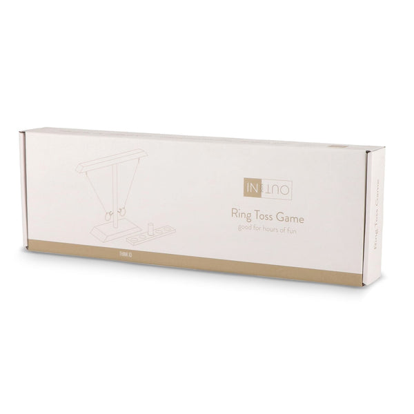 Gioco del lancio dell'anello InSideOut natural - personalizzabile con logo
