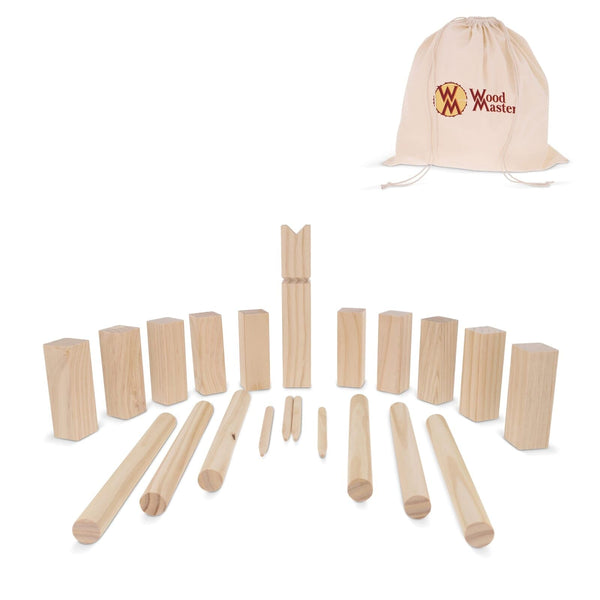 Gioco del lancio in sacchetto di cotone natural - personalizzabile con logo