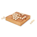 Gioco del solitario con biglie natural - personalizzabile con logo