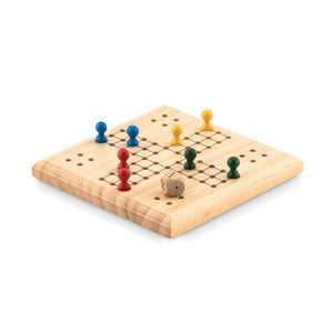 Gioco in legno beige - personalizzabile con logo