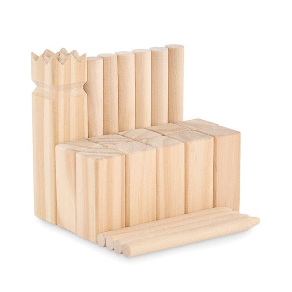 Gioco in legno di pino natural - personalizzabile con logo