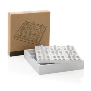 Gioco Sudoku in legno FSC® bianco - personalizzabile con logo