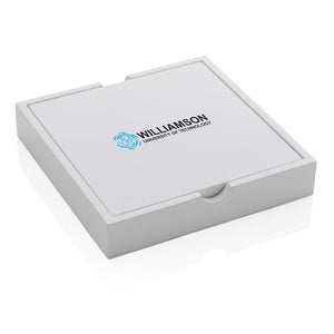 Gioco Sudoku in legno FSC® bianco - personalizzabile con logo