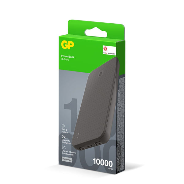 GP B+ Serie Powerbank 10000 mAh - personalizzabile con logo