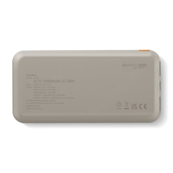 GP B+ Serie Powerbank 10000 mAh - personalizzabile con logo