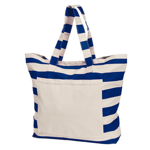 Grande Borsa da Spiaggia blu / UNICA - personalizzabile con logo