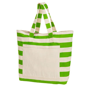 Grande Borsa da Spiaggia verde / UNICA - personalizzabile con logo