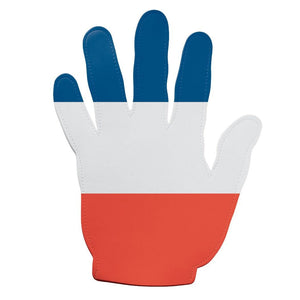 Grande Mano Francia Colore pieno - personalizzabile con logo