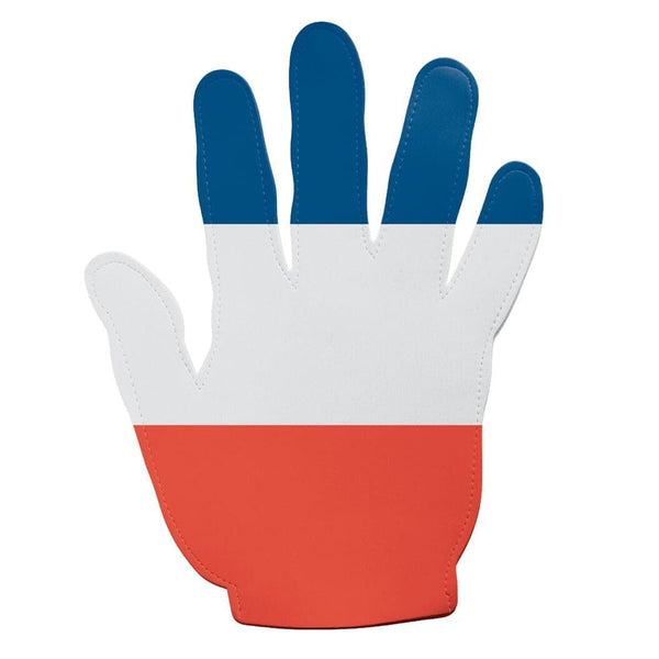 Grande Mano Francia Colore pieno - personalizzabile con logo