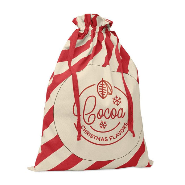 Grande Sacco di Babbo Natale - personalizzabile con logo