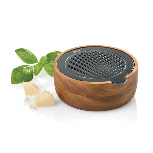 Grattugia fine da tavolo AdHoc CutnServe marrone - personalizzabile con logo