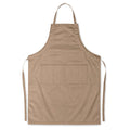 Grembiule da cucina con pettorina Corda - personalizzabile con logo