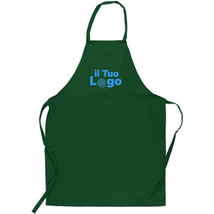 Grembiule da cucina  in cotone - personalizzabile con logo