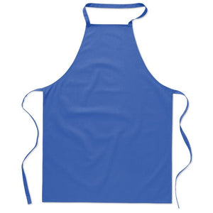 Grembiule da cucina in cotone royal - personalizzabile con logo