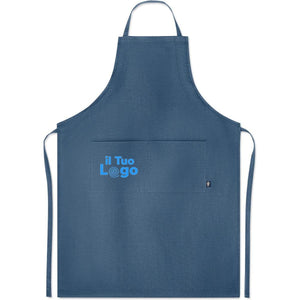 Grembiule in canapa da 200gr - personalizzabile con logo
