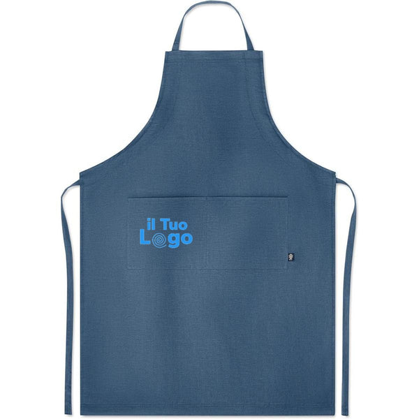 Grembiule in canapa da 200gr - personalizzabile con logo
