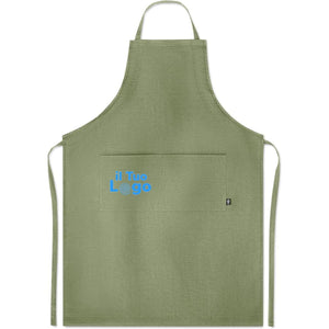 Grembiule in canapa da 200gr - personalizzabile con logo