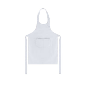Grembiule Jeizon bianco - personalizzabile con logo