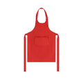 Grembiule Jeizon rosso - personalizzabile con logo