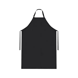 Grembiule Leroix nero - personalizzabile con logo