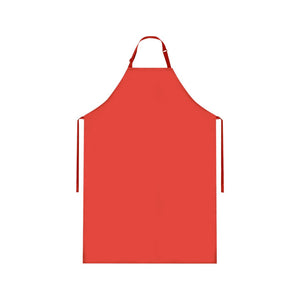 Grembiule Leroix rosso - personalizzabile con logo