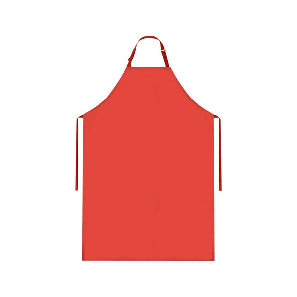 Grembiule Leroix rosso - personalizzabile con logo