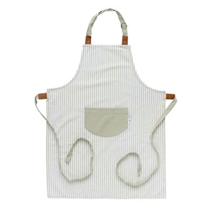 Grembiule Lord Nelson Victory con strisce verde / Bianco - personalizzabile con logo