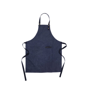 Grembiule VINGA Tome blu navy - personalizzabile con logo