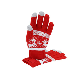 Guanti Touch Kainex rosso - personalizzabile con logo