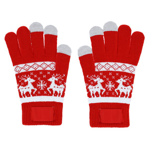 Guanti Touch Kainex rosso - personalizzabile con logo