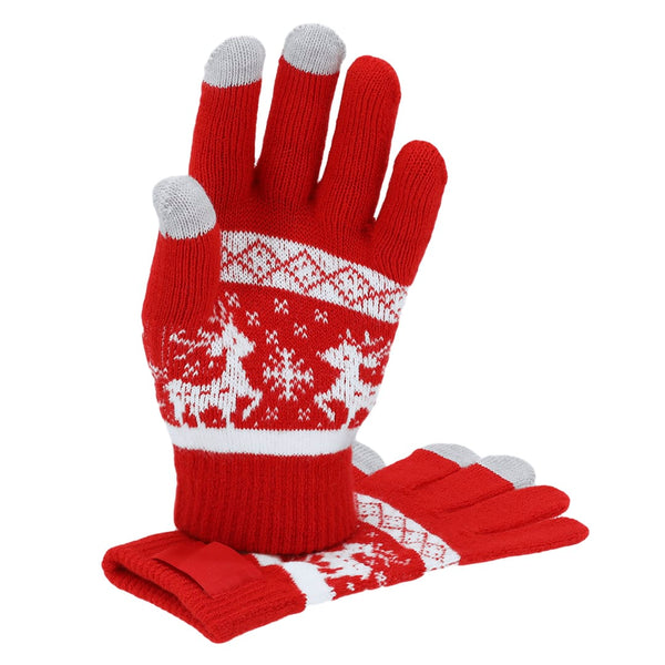 Guanti Touch Kainex rosso - personalizzabile con logo