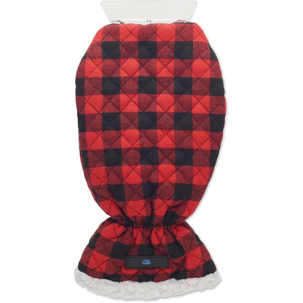 Guanto raschiaghiaccio sherpa Rosso - personalizzabile con logo
