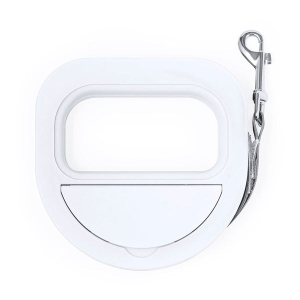 Guinzaglio Ivare bianco - personalizzabile con logo