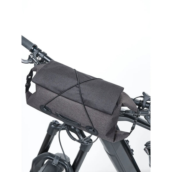 Handlebar Bag CYCLE grigio - personalizzabile con logo