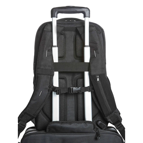 HASHTAG notebook backpack nero - personalizzabile con logo