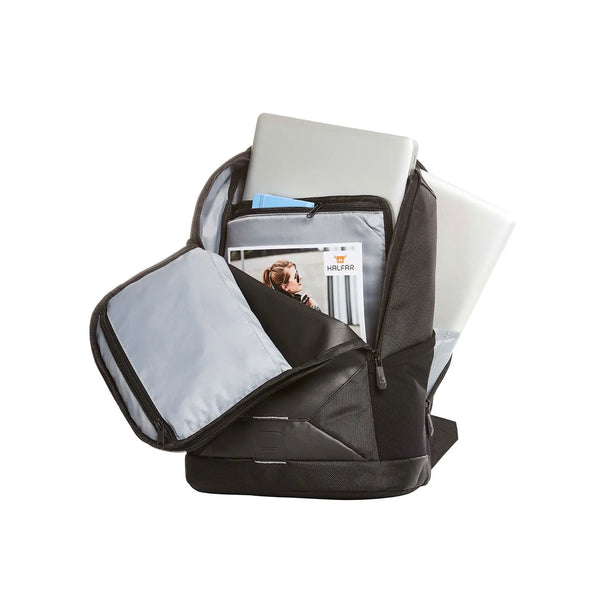 HASHTAG notebook backpack nero - personalizzabile con logo