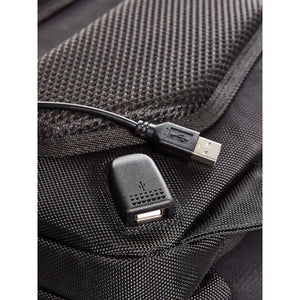 HASHTAG notebook backpack nero - personalizzabile con logo