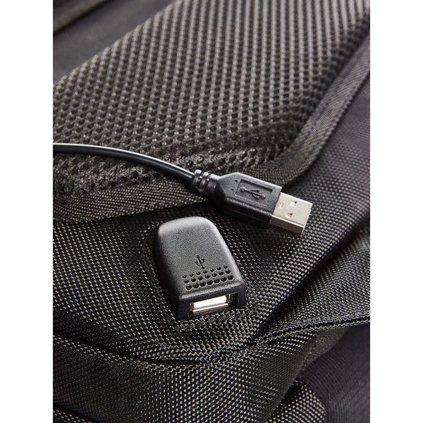 HASHTAG notebook backpack nero - personalizzabile con logo