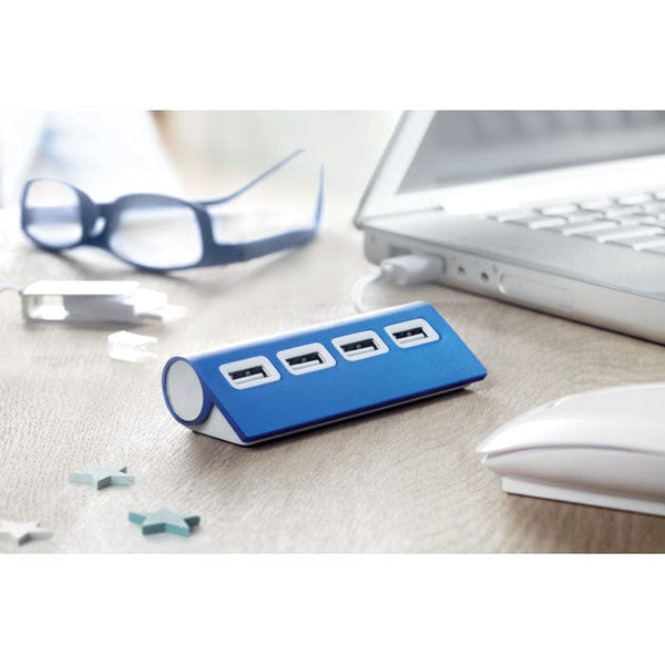 Hub 4 porte USB - personalizzabile con logo