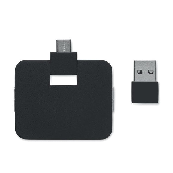 Hub USB a 4 porte - personalizzabile con logo