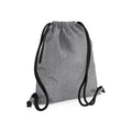 Icon Gymsac grey marl/black - personalizzabile con logo