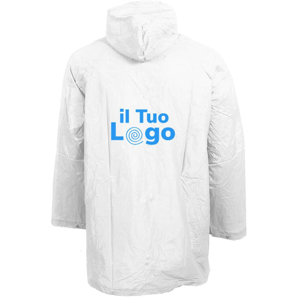 Impermeabile con cappuccio - personalizzabile con logo