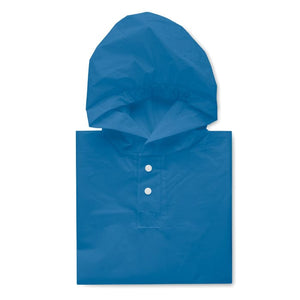 Impermeabile per bambini Blu Royal - personalizzabile con logo