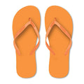 Infradito colorate LARGE arancione - personalizzabile con logo
