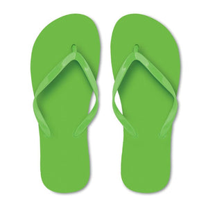 Infradito colorate LARGE verde calce - personalizzabile con logo